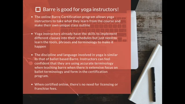 Barre Instructor Training ONLINE, Zama Yoga, Yoga Teacher Training, Pilates Teacher Training