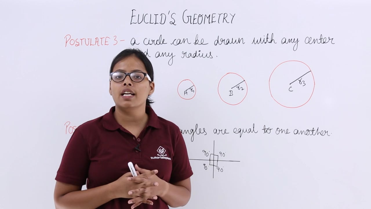 Introduction of Euclid's Postulates 2 on Vimeo