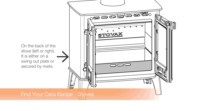 Where can I find the serial number for my wood burning or multi-fuel  appliance? - Stovax u0026 Gazco