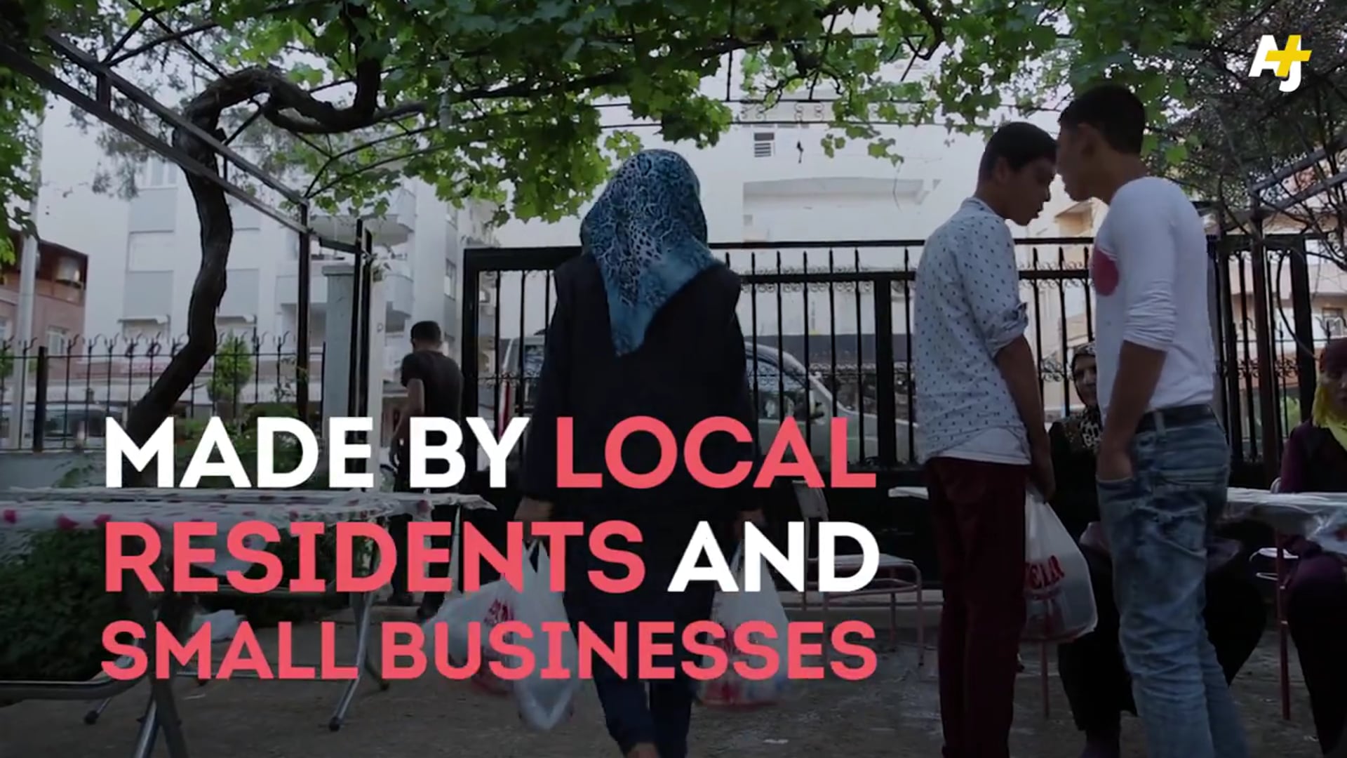 AJ+ Refugees Making Ramadan Meals