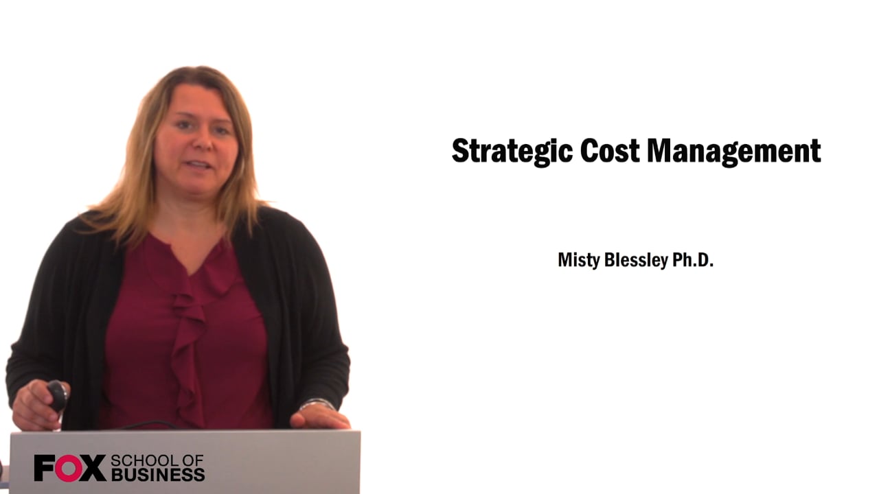 Strategic Cost Management