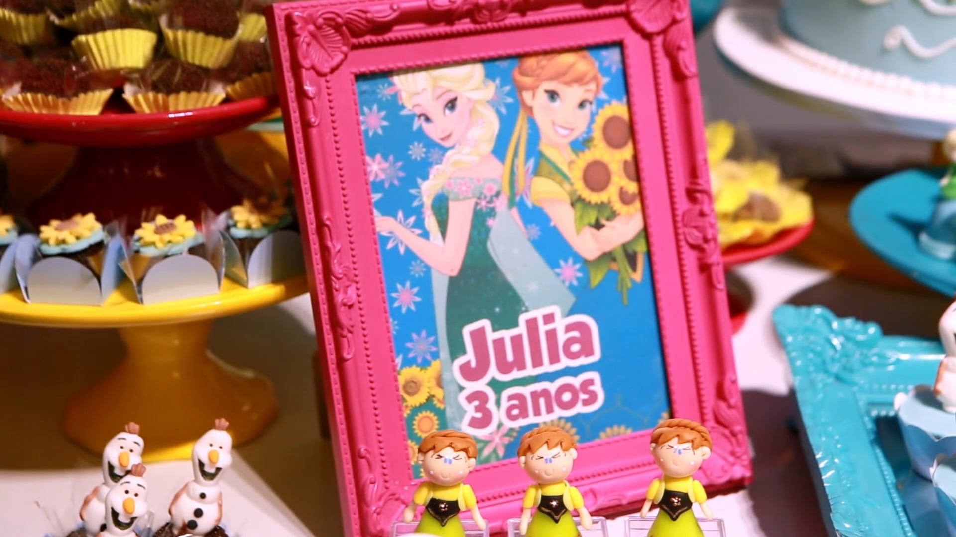 Aniversário - Julia - 3 anos