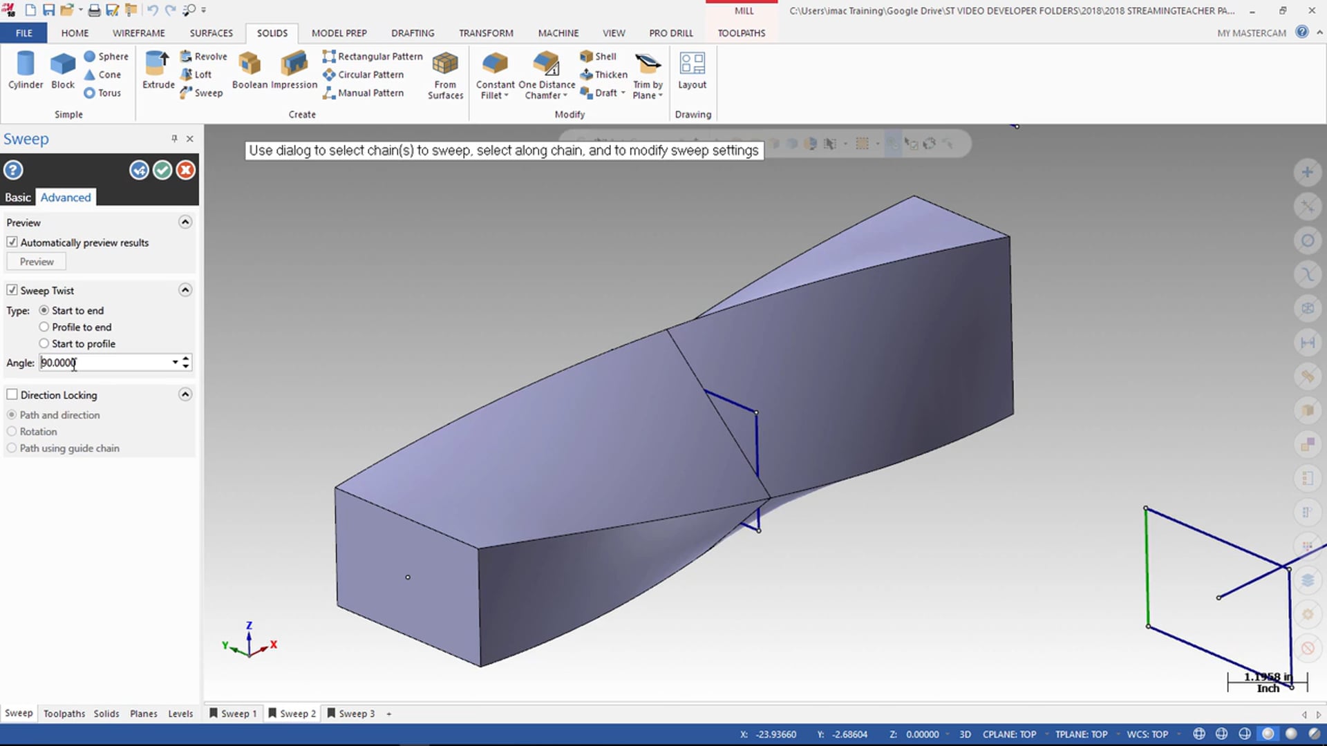 3D Geometry - Solids