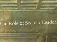 The Role Of Secular Leaders