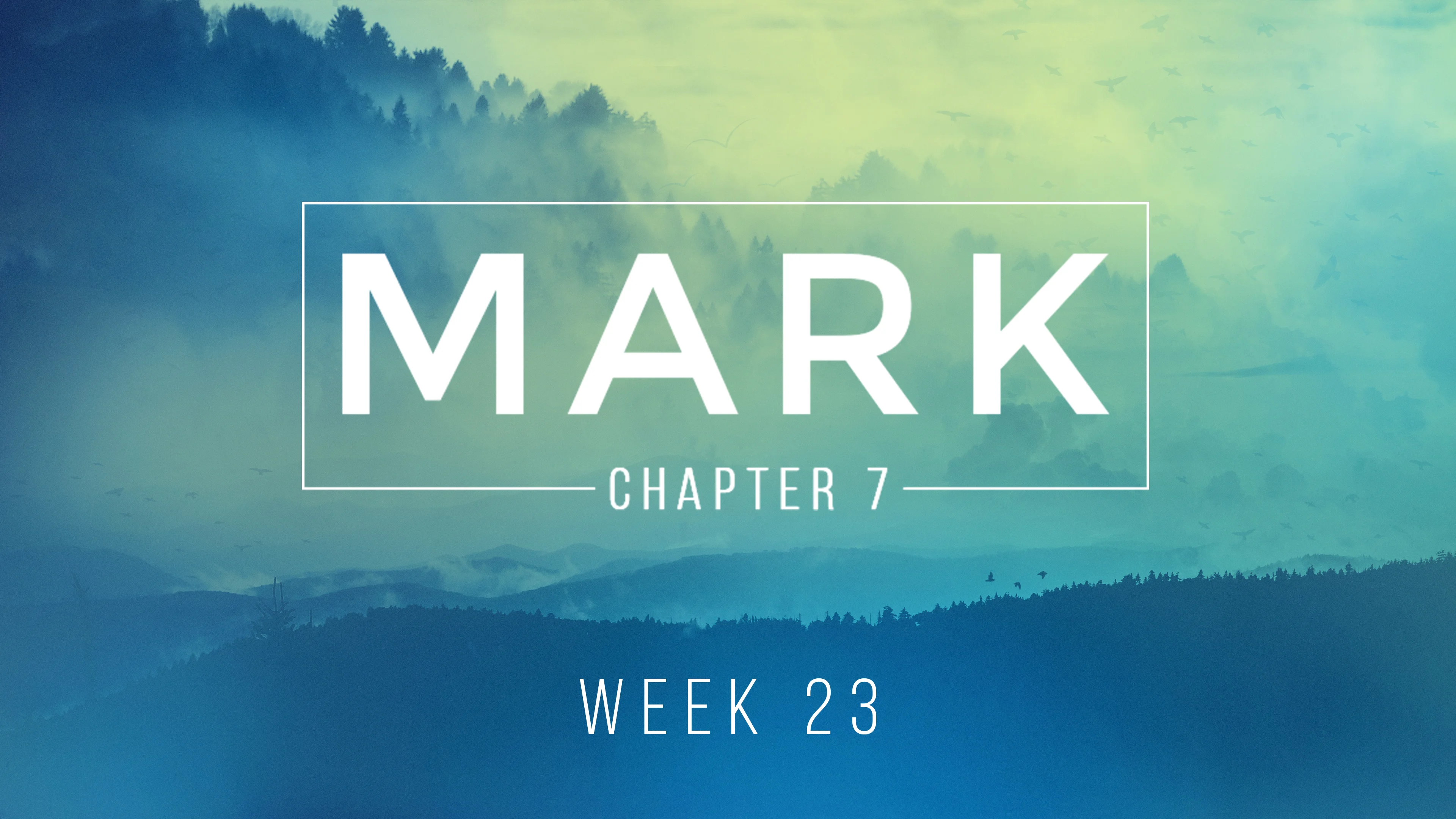 Mark Chapter 7 Faith Challenged on Vimeo