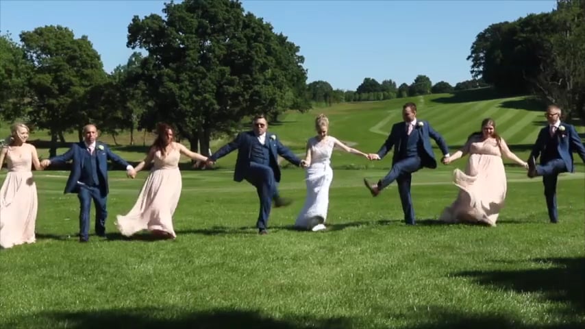 Rebecca & Simon's Wedding Day Movie, East Horton Golf Club, 26th May 2017