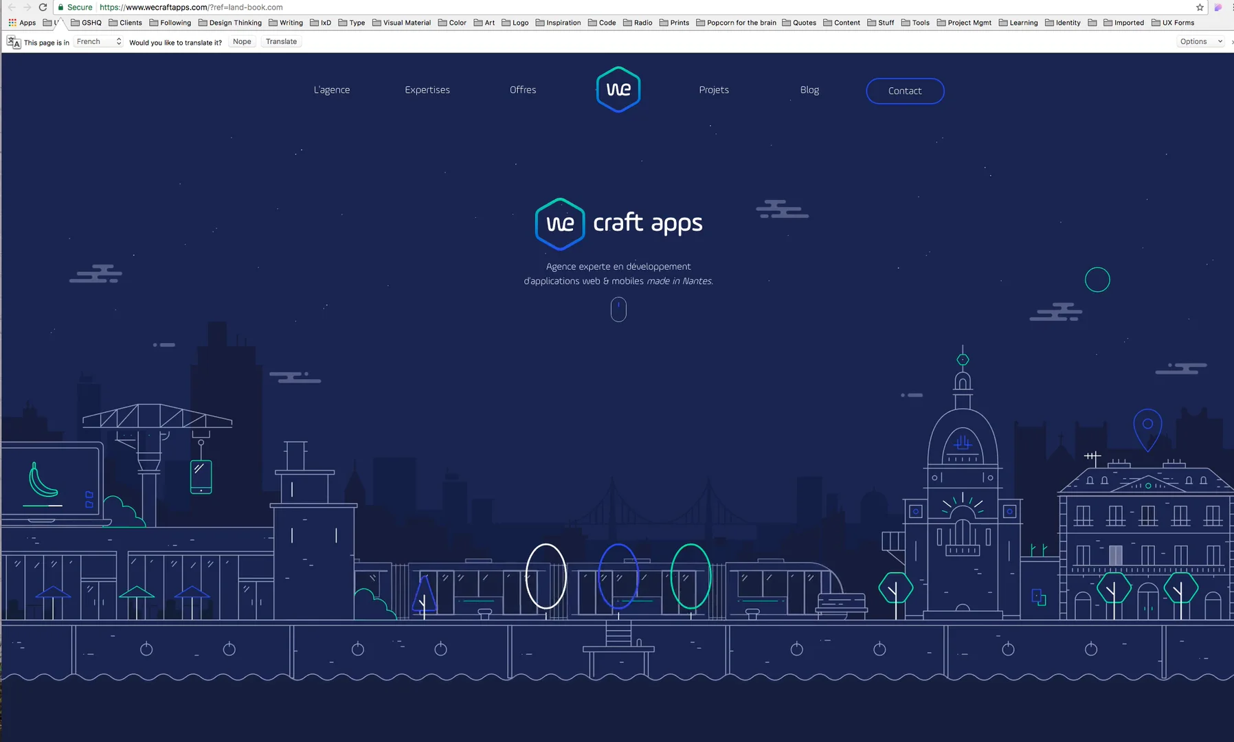 We Craft Apps: idle animations & parallax scrolling on Vimeo