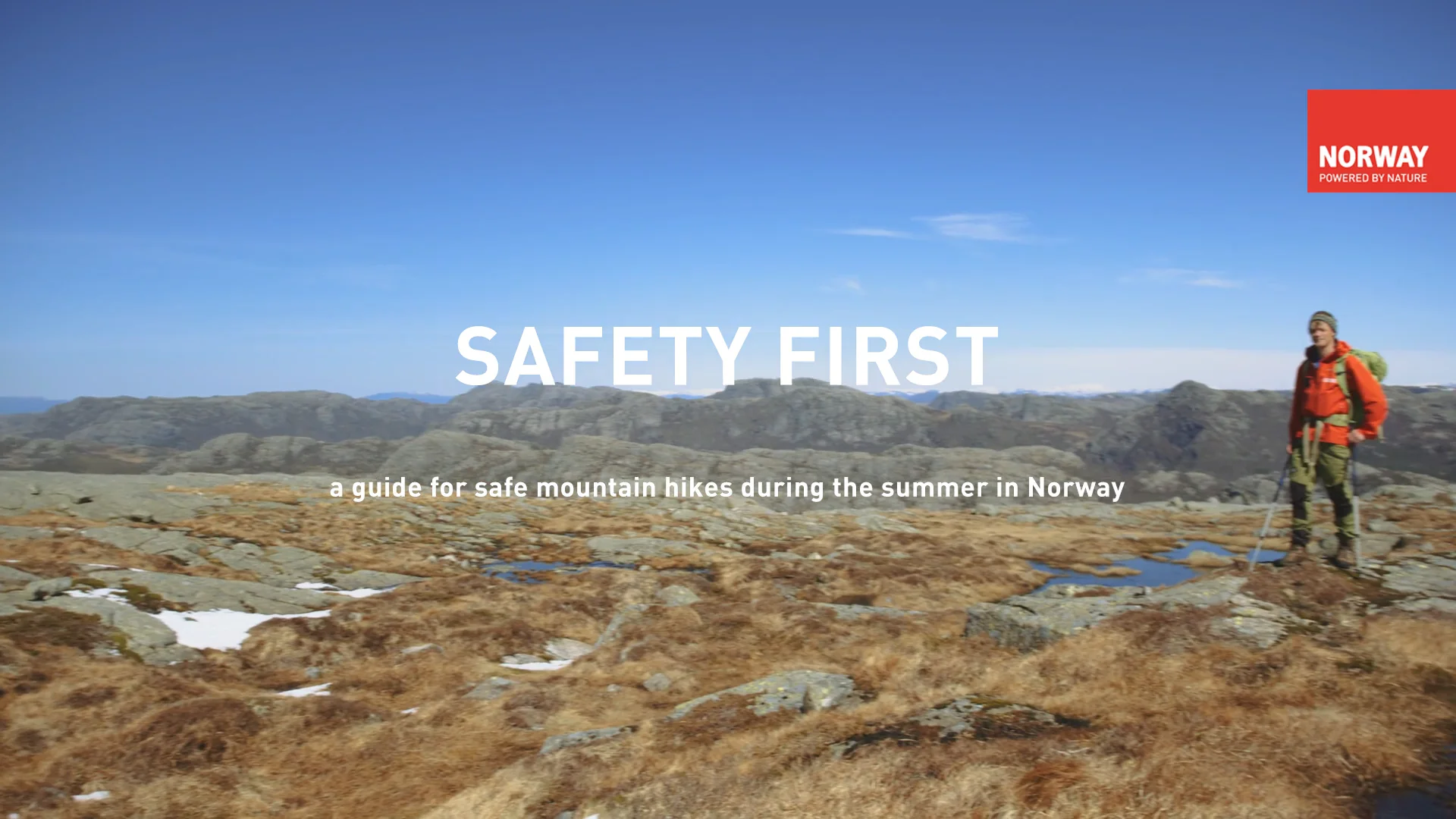 Stay safe in the Norwegian mountains