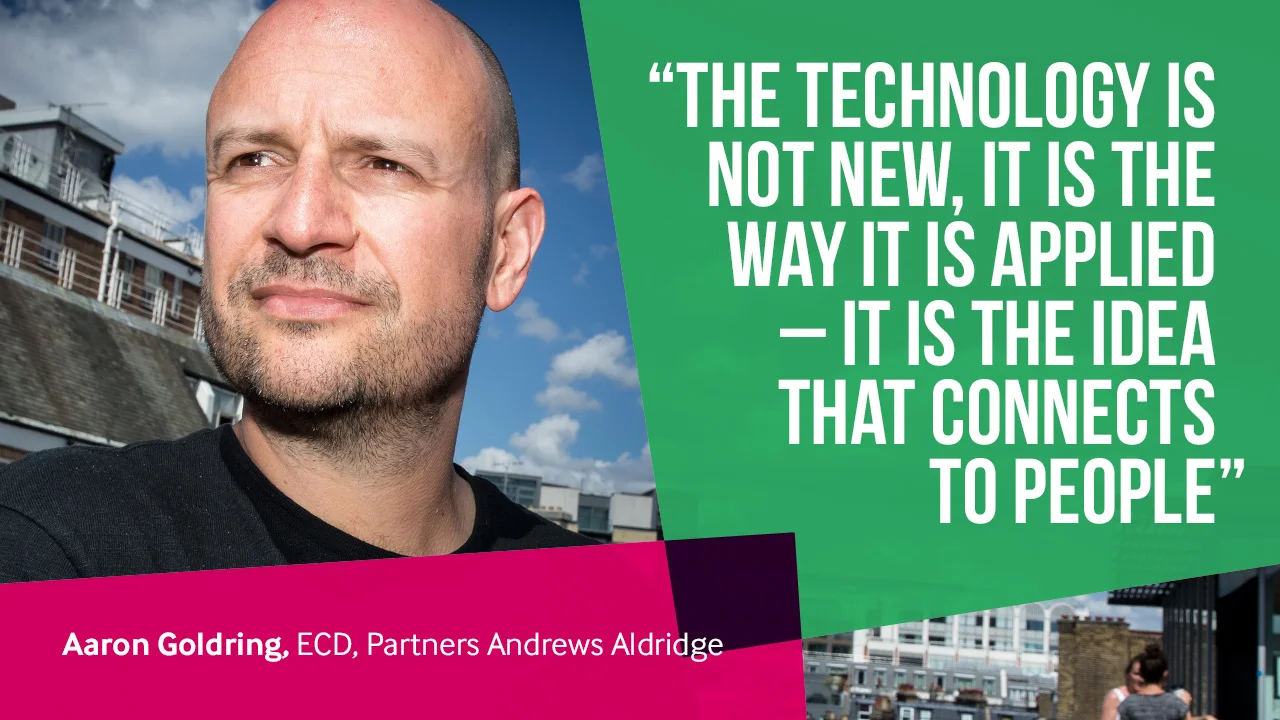 Aaron Goldring, ECD, Partners Andrews Aldridge on Vimeo