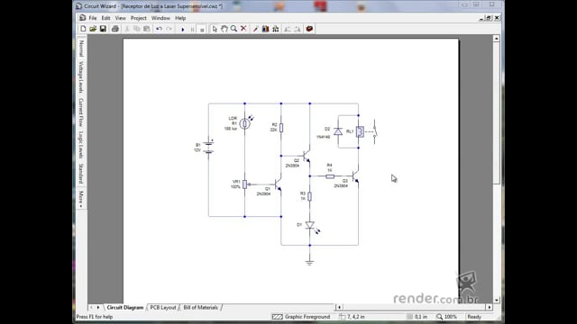 M1A2 - Elaborando um Receptor de Luz a Laser Supersensível