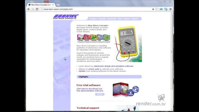 M1A2 - Baixando e Instalando o Circuit Wizard
