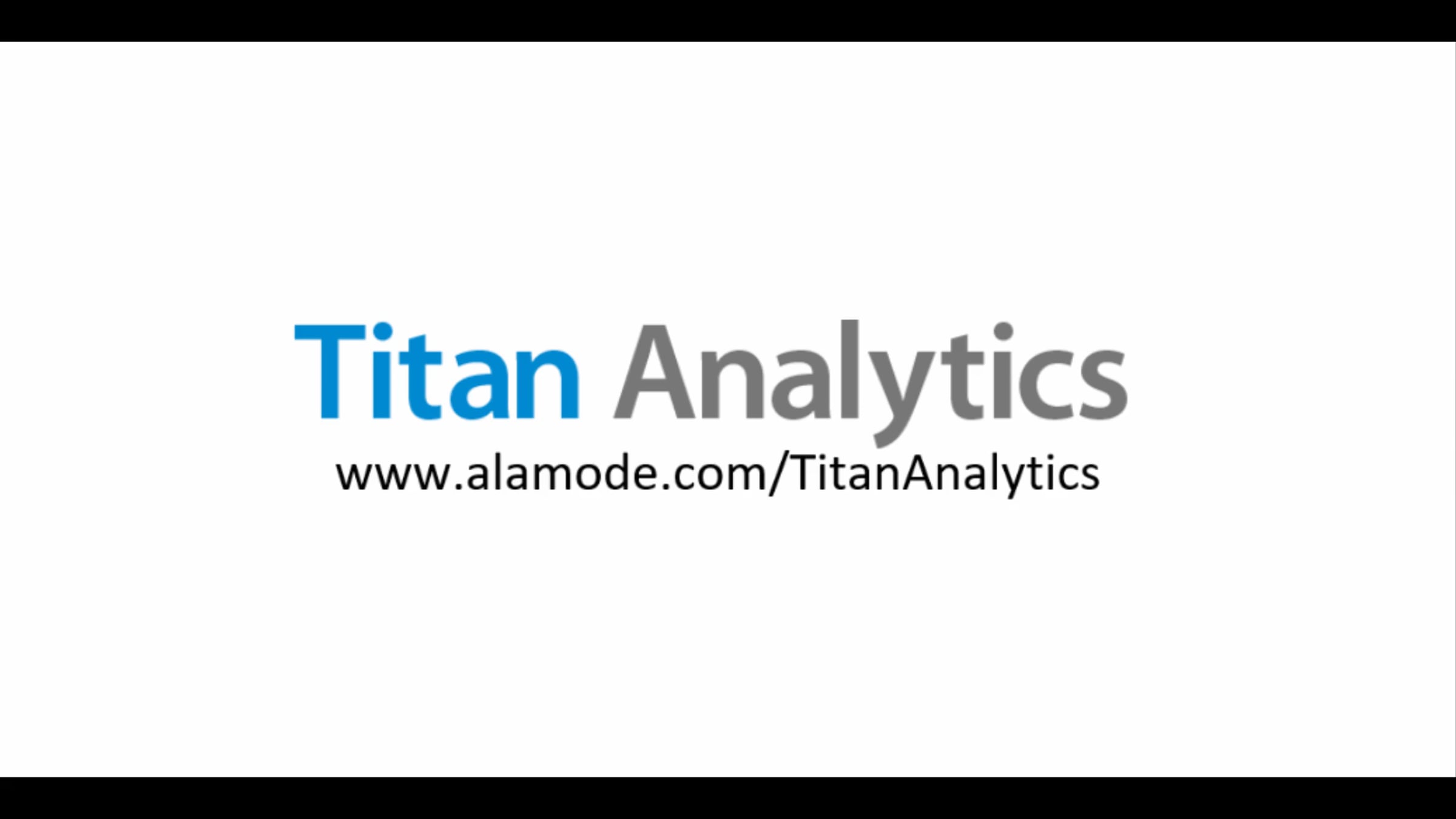 Titan Analytics - How-to | Videos & Movies on Vimeo