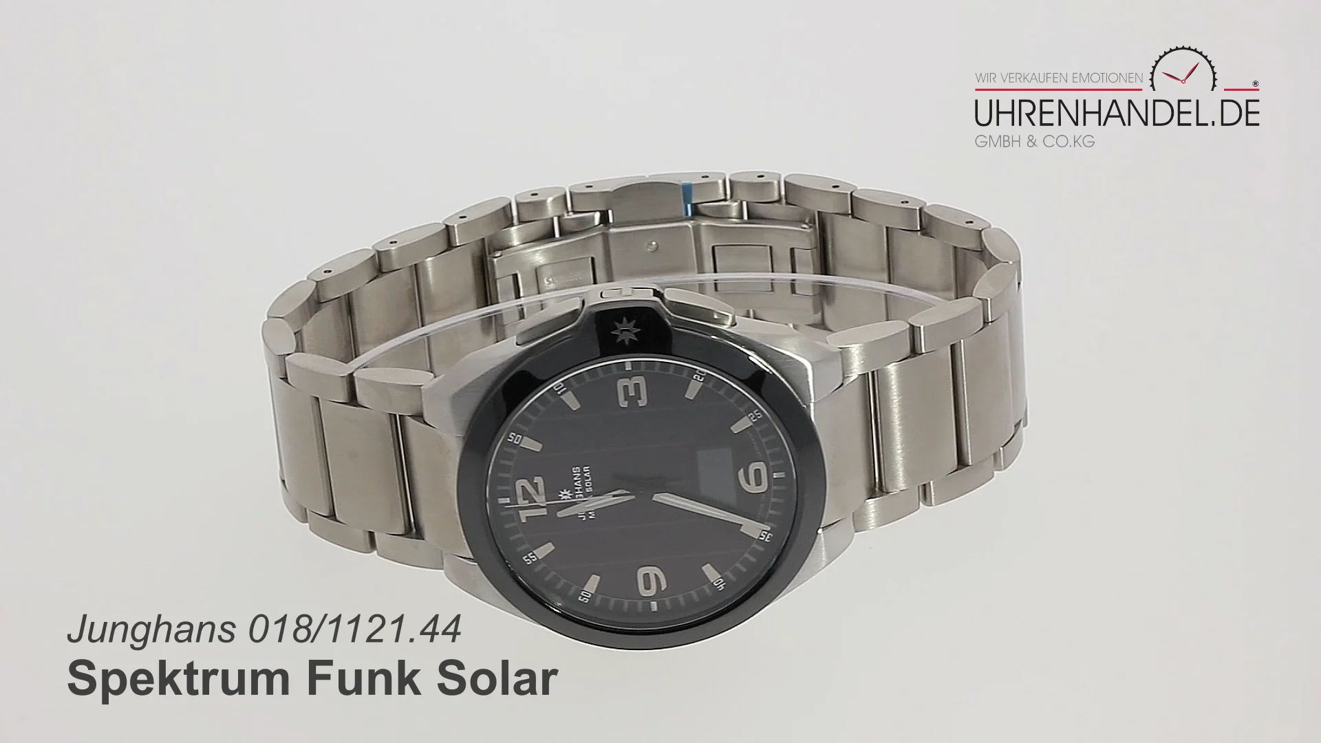 Junghans Mega Solar Spektrum Funkuhr 018 1121.44