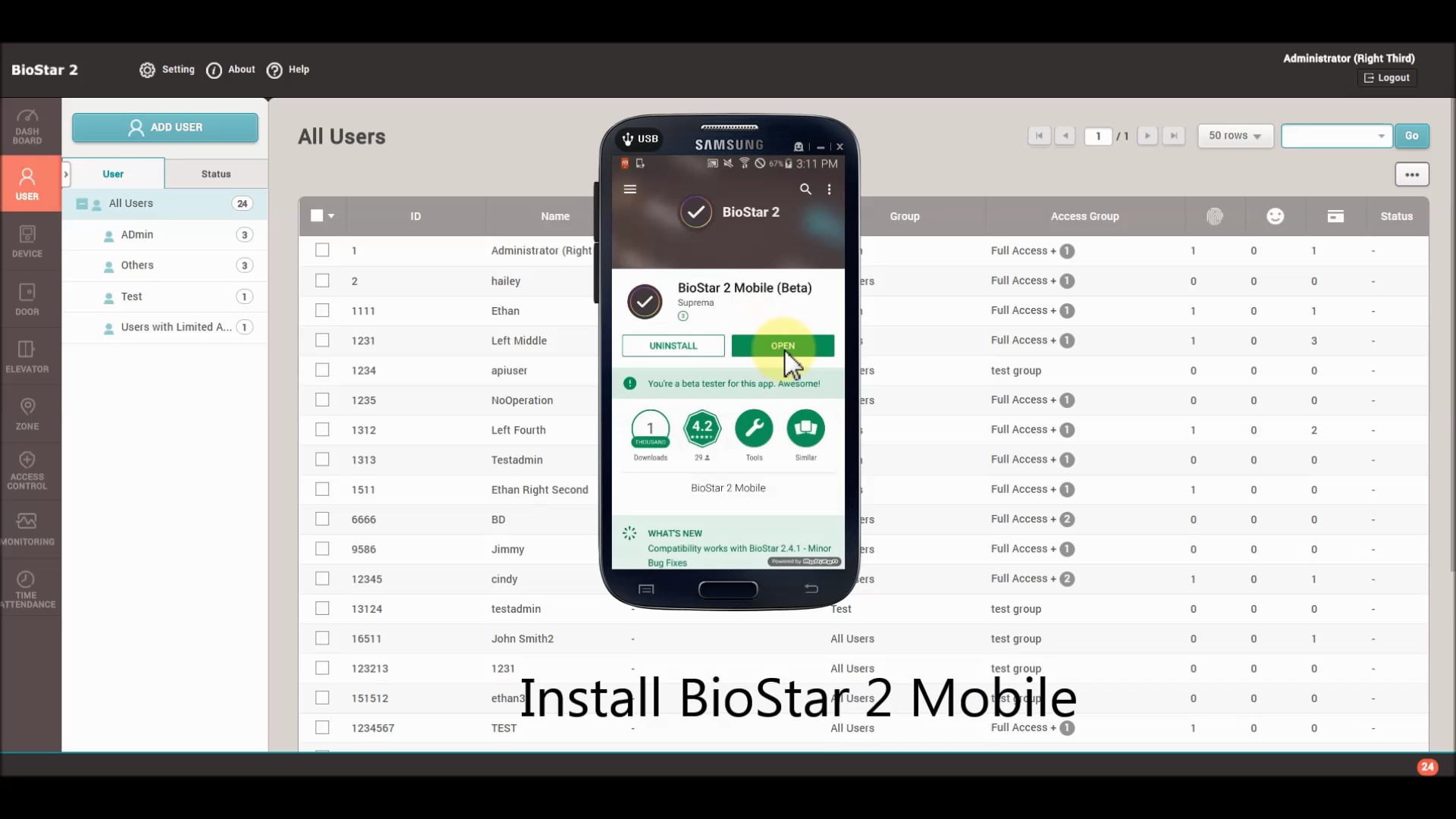 Mobile Phone Authentication on Vimeo