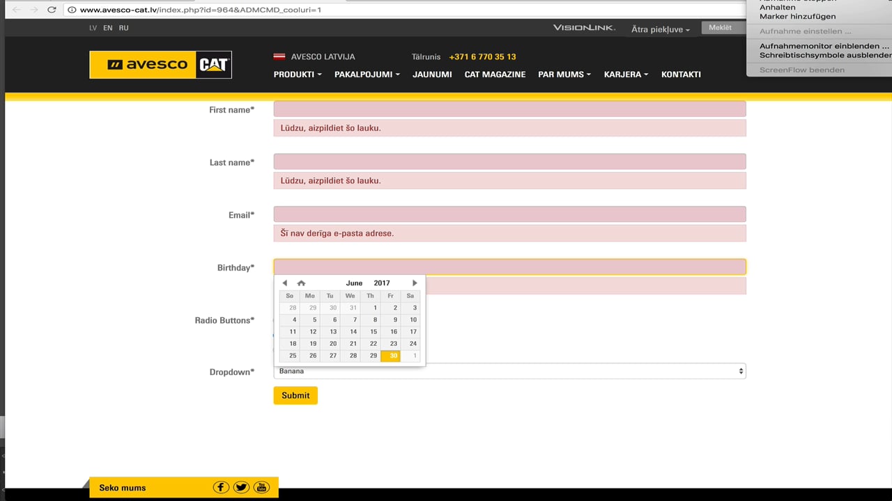 Creating Forms on Vimeo