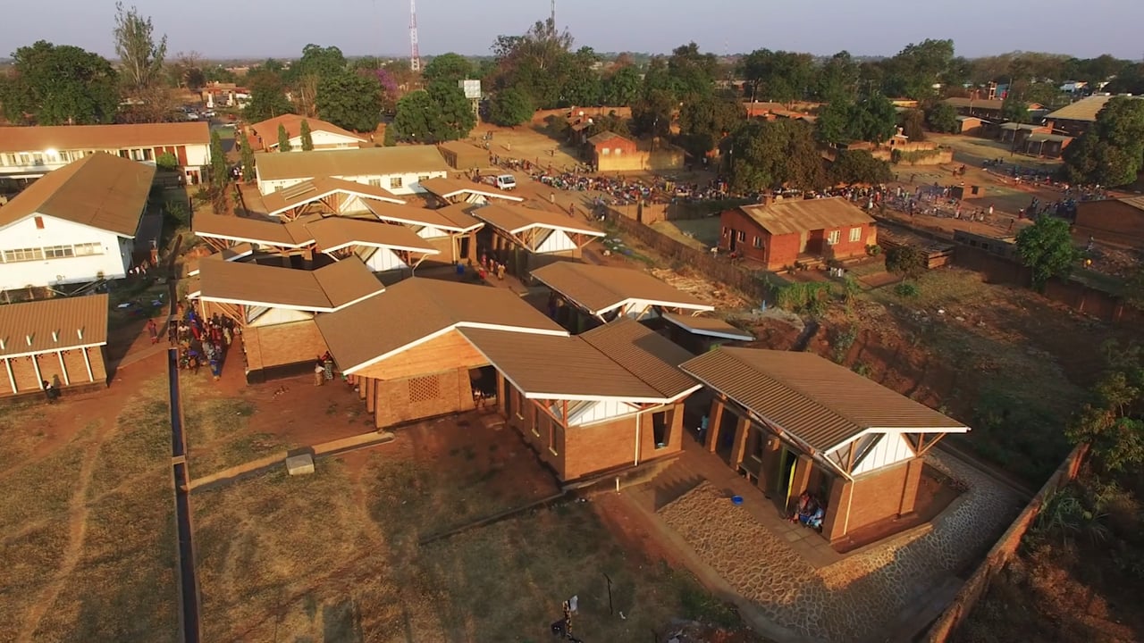 Still image from 'Kasungu Maternity Waiting Village - 2017 African Architecture Awards' video.