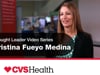 #4: Why should you consider working in the field of pharmacy? | Cristina Fueyo Medina | CVS Health
