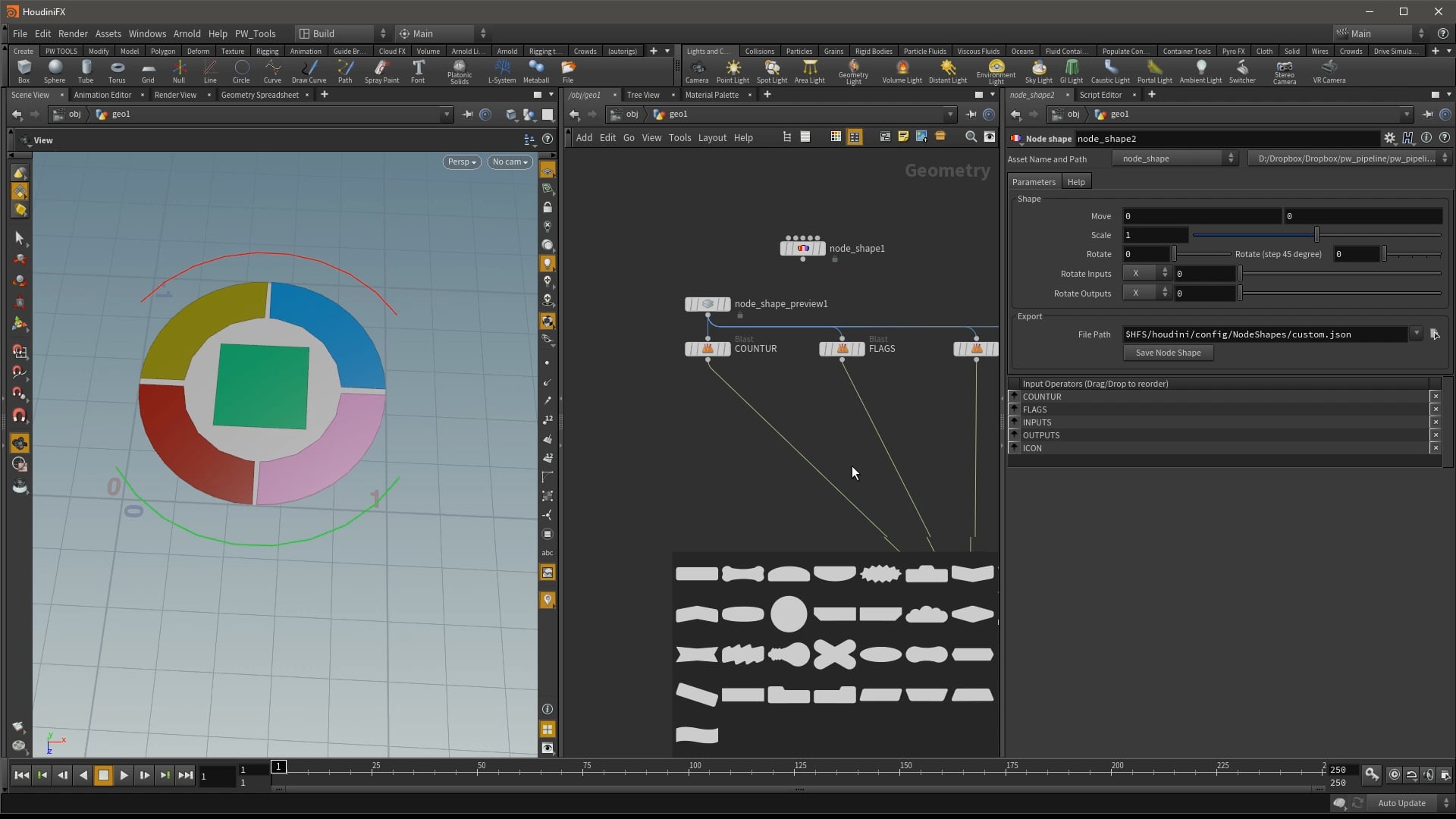 Шейпы в after effects