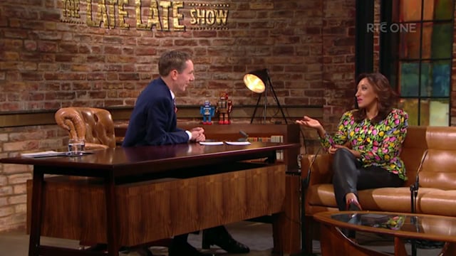 Shazia on The Late Late Show