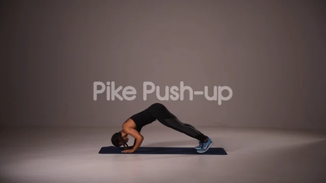 How to Perform the Pike Pushup