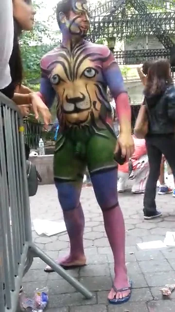 Nude Body Painting  16