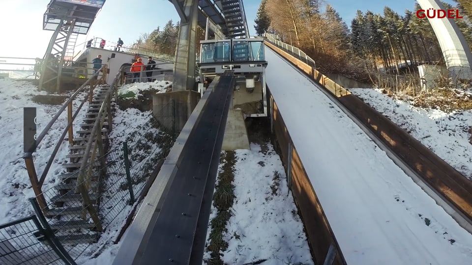 Special cog railway – Ski-jump hill in Bischofshofen