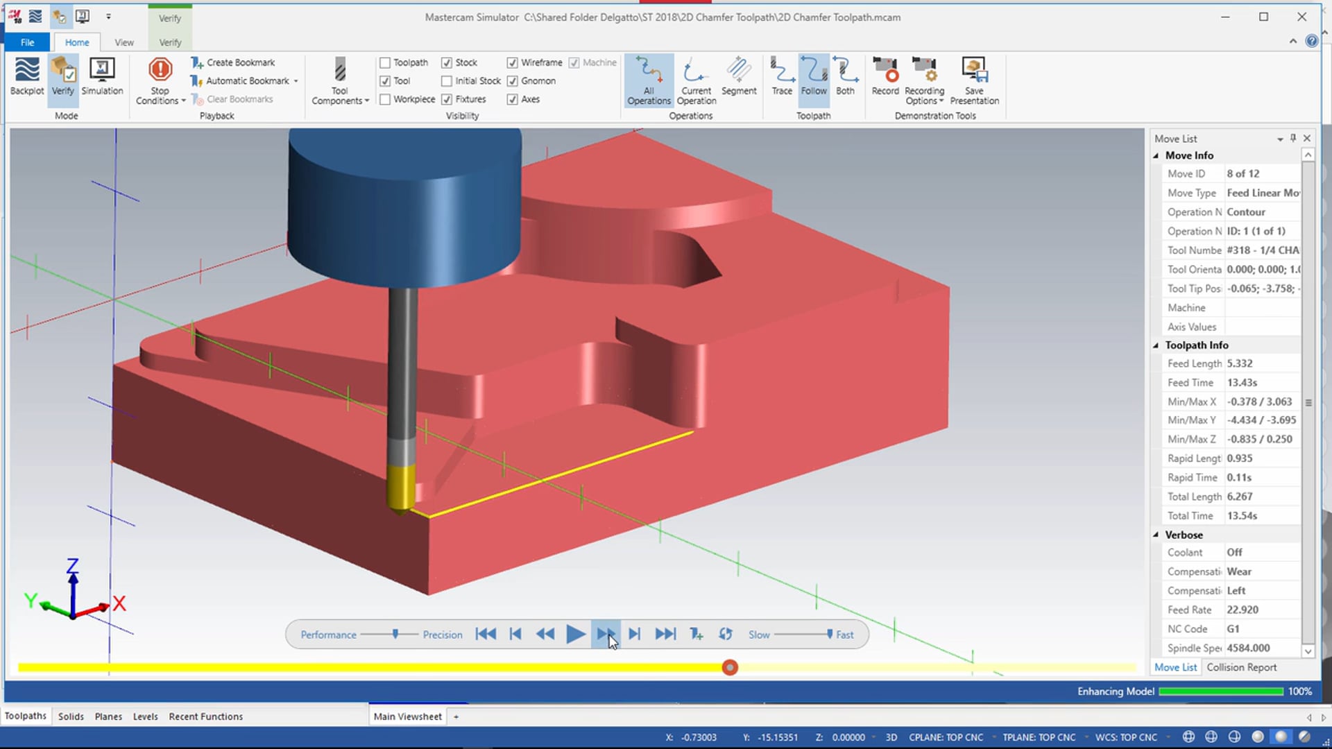 2D Mill Toolpaths