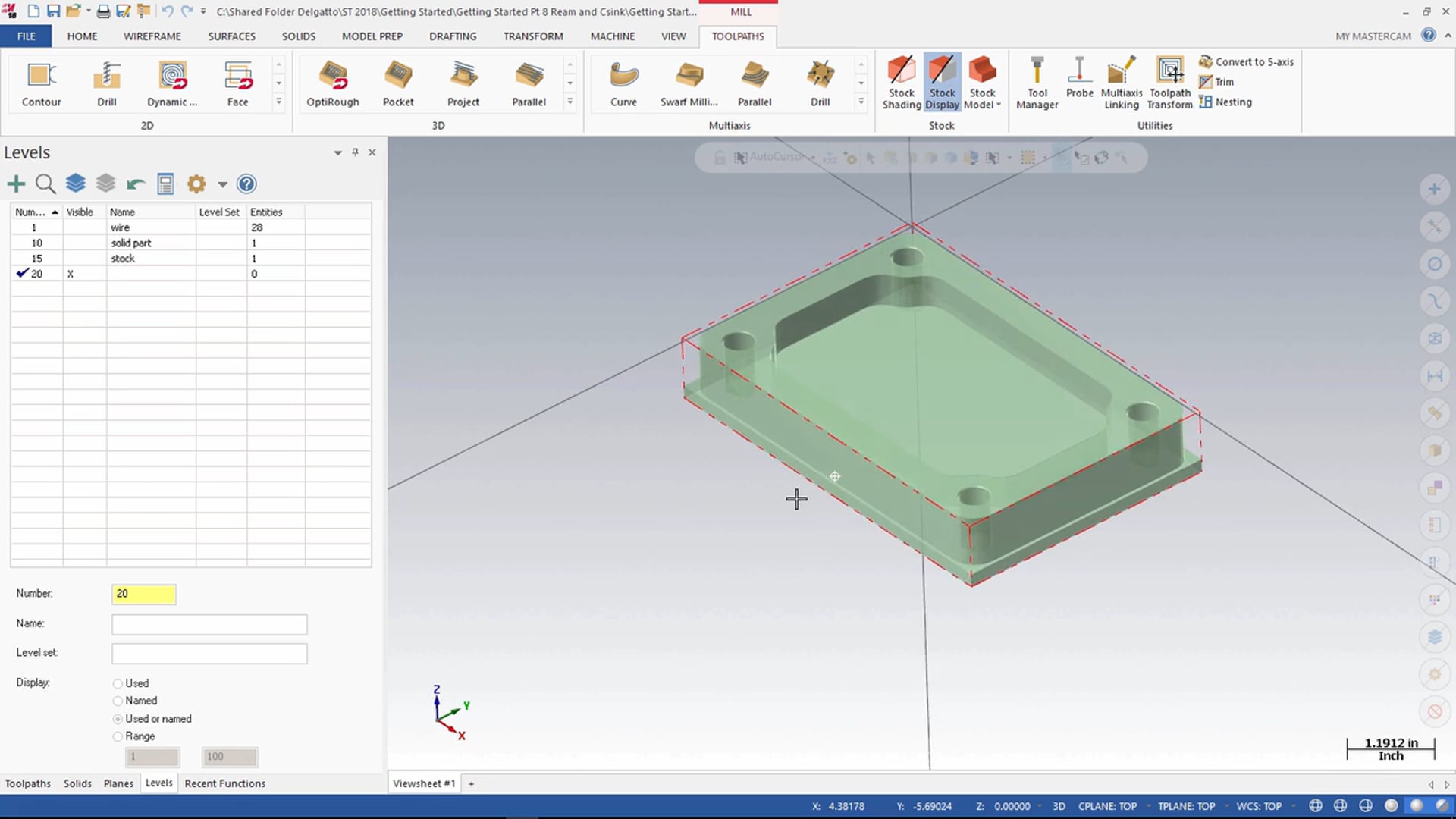 Toolpath and Machining Management