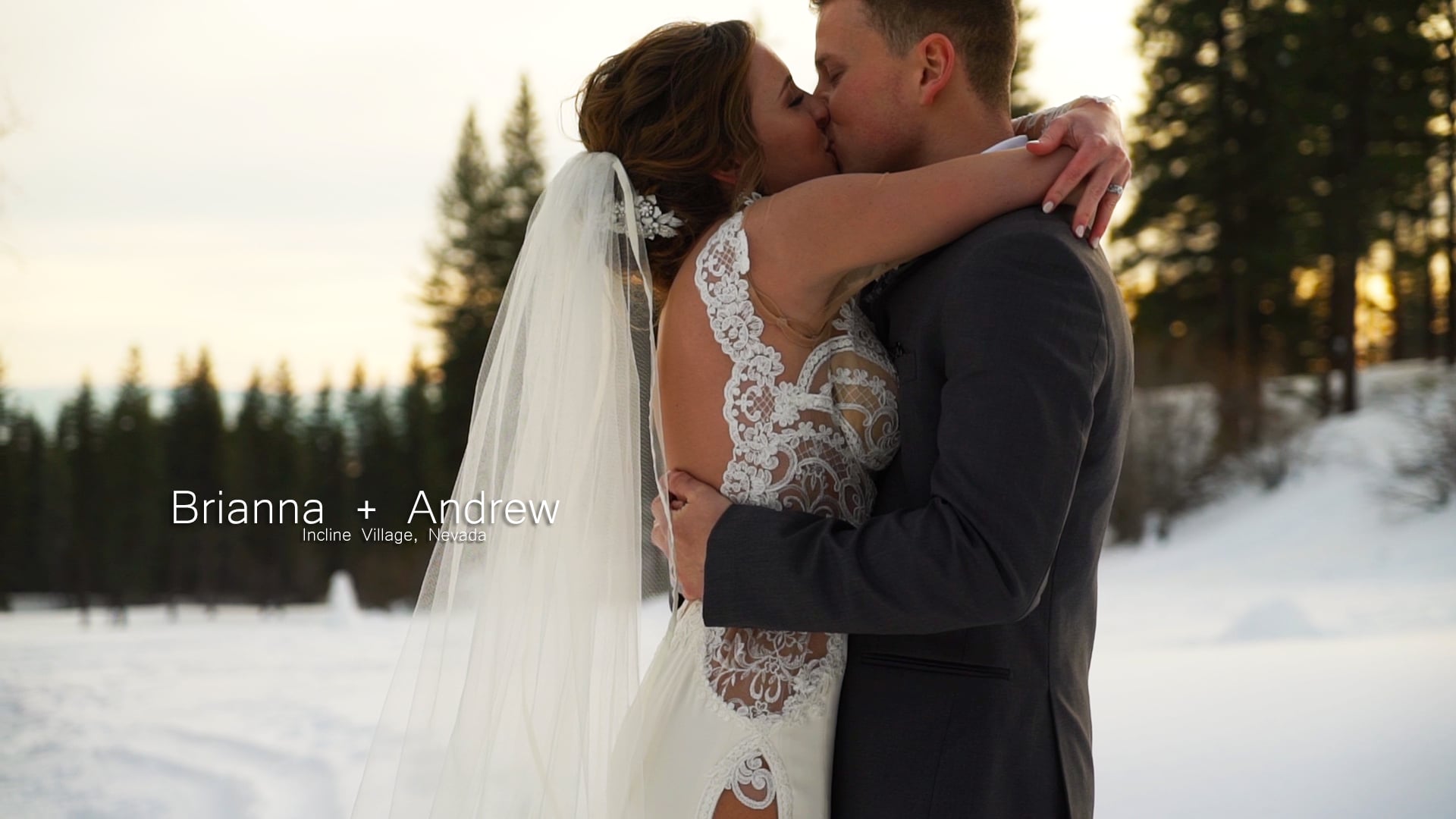 Beautiful White Winter Wedding - The Chateau - Incline Village, Nevada