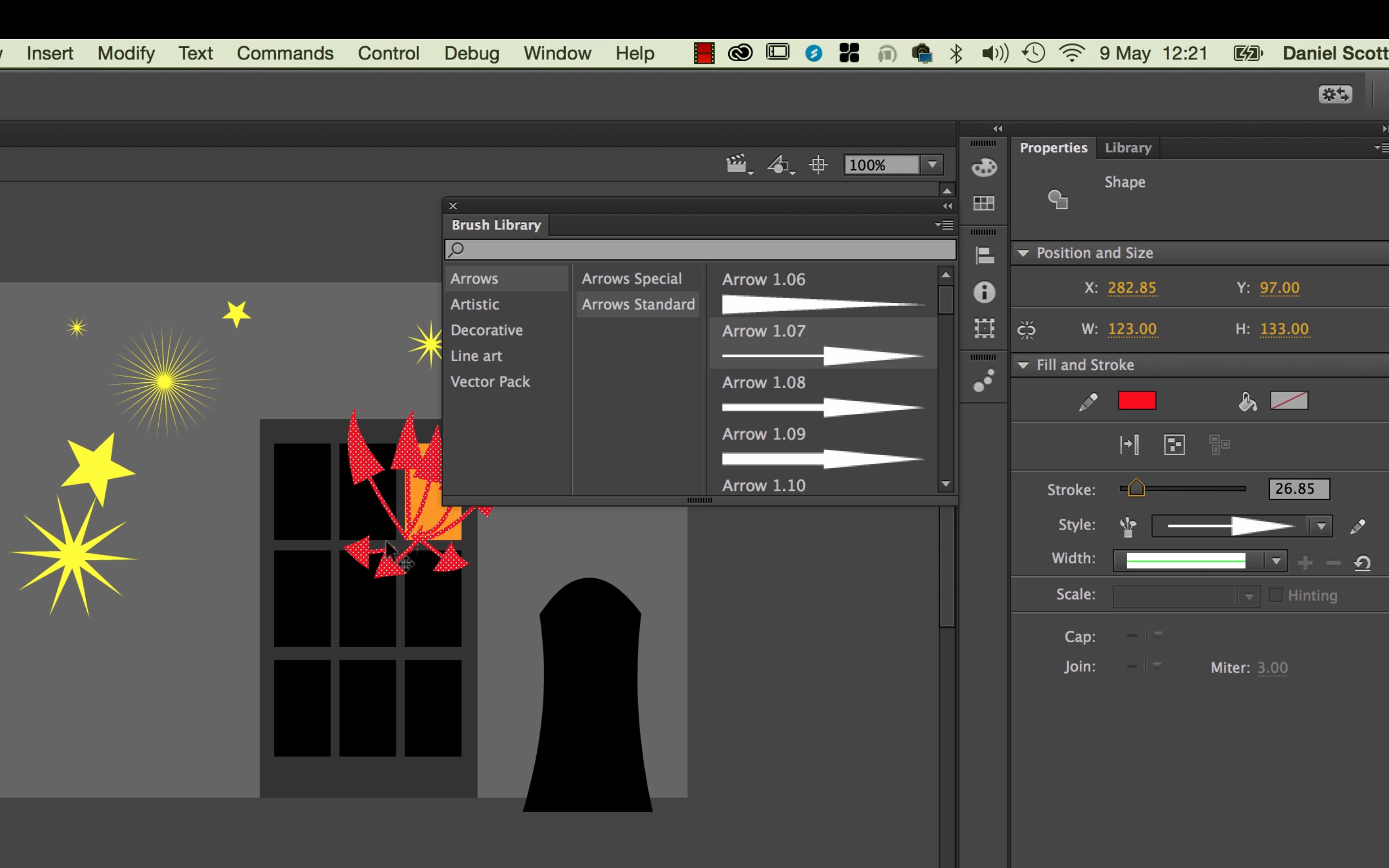 The Pencil Tool and Vector Brush Libraries in Adobe Animate - HTML5 Banner  Advertising in Adobe Animate. For visual people, not developers. | Bring  Your Own Laptop