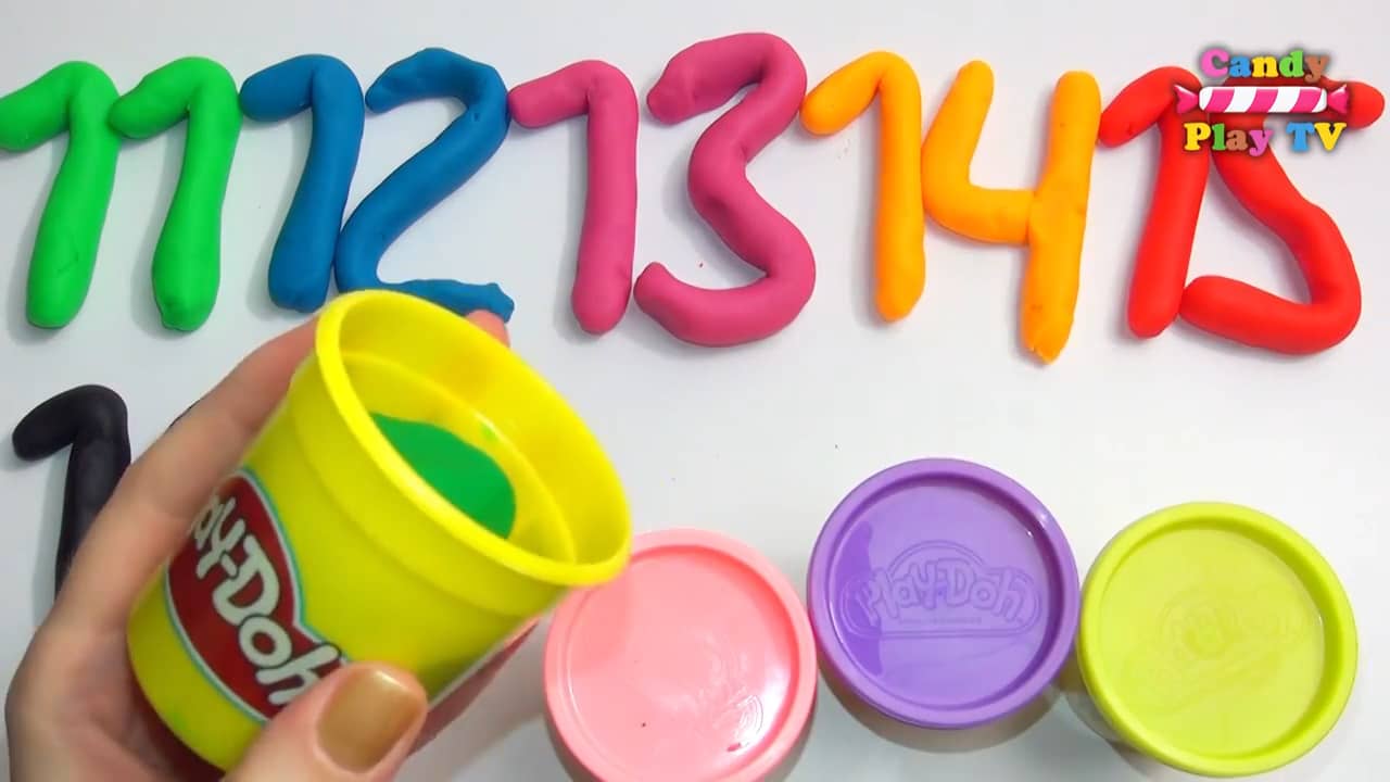 Play Doh Numbers 1 To 100