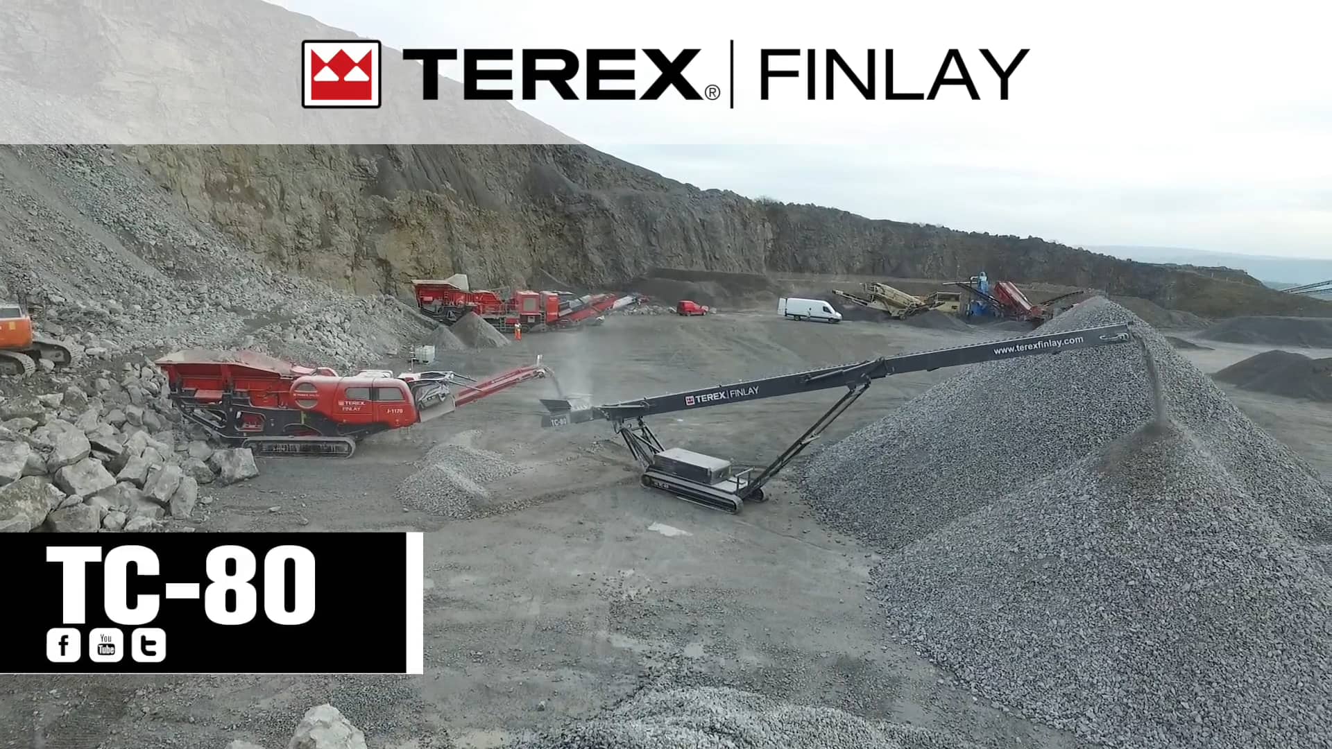 Terex Finlay TC-80 conveyor on Vimeo