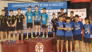 Joan Masip i el CTT CER L'Escala campions d'Espanya