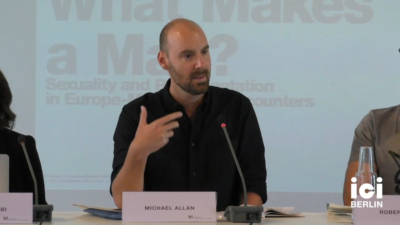 Talk by Michael Allan (Panel I)