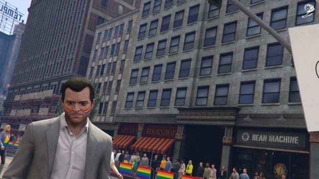 世界一暴力的なゲームに、壊せないパレードを仕込んだ / STOCKHOLM PRIDE「LOS SANTOS PRIDE」