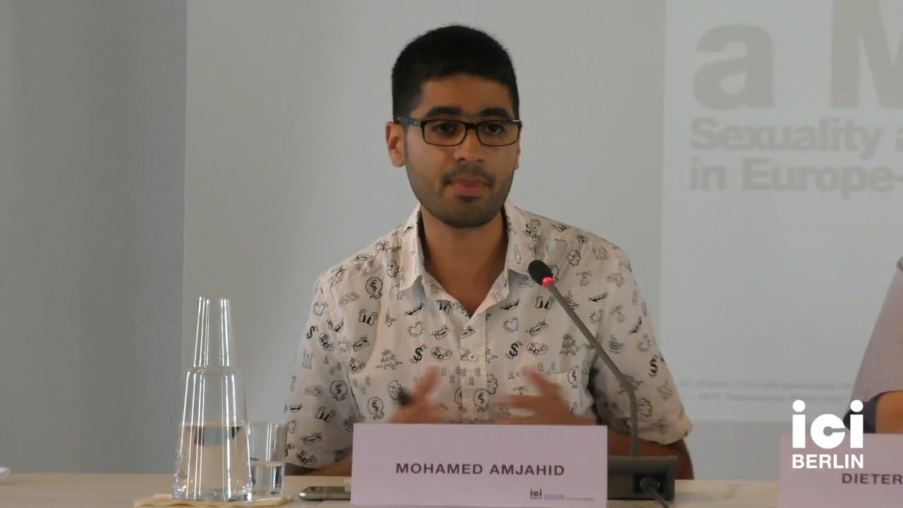 Talk by Mohamed Amjahid (Panel II)