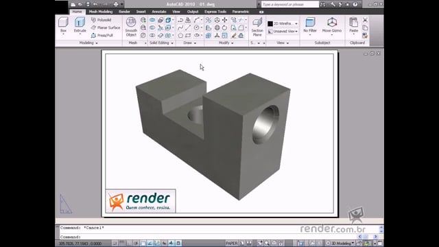 M1A1 - Conceptos de modelado y la nueva interfaz de AutoCAD
