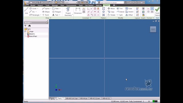 M1A1 - Introducción al Curso y Explicación de la Interfaz de Inventor 2011
