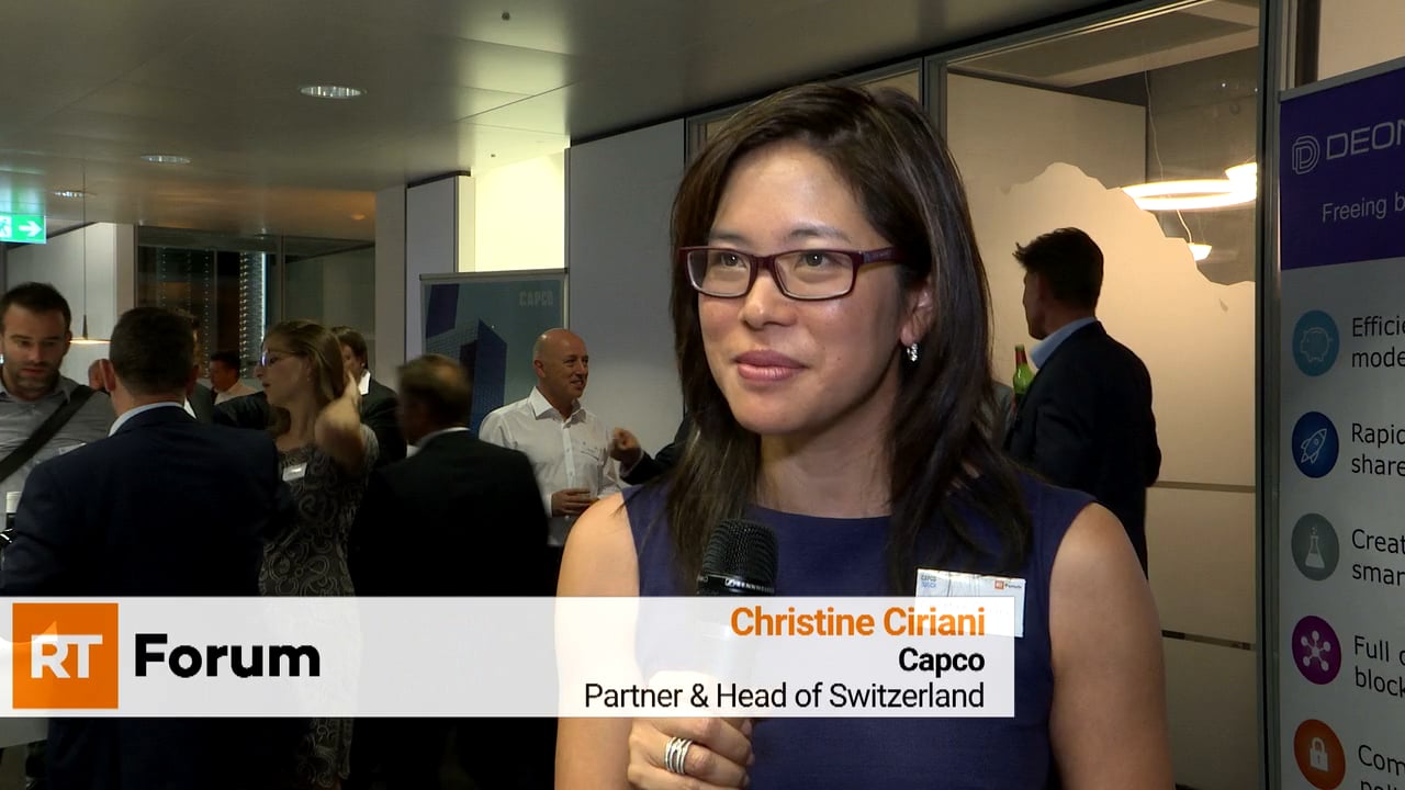 Christine Ciriani - Zurich RegTech 22.07.17