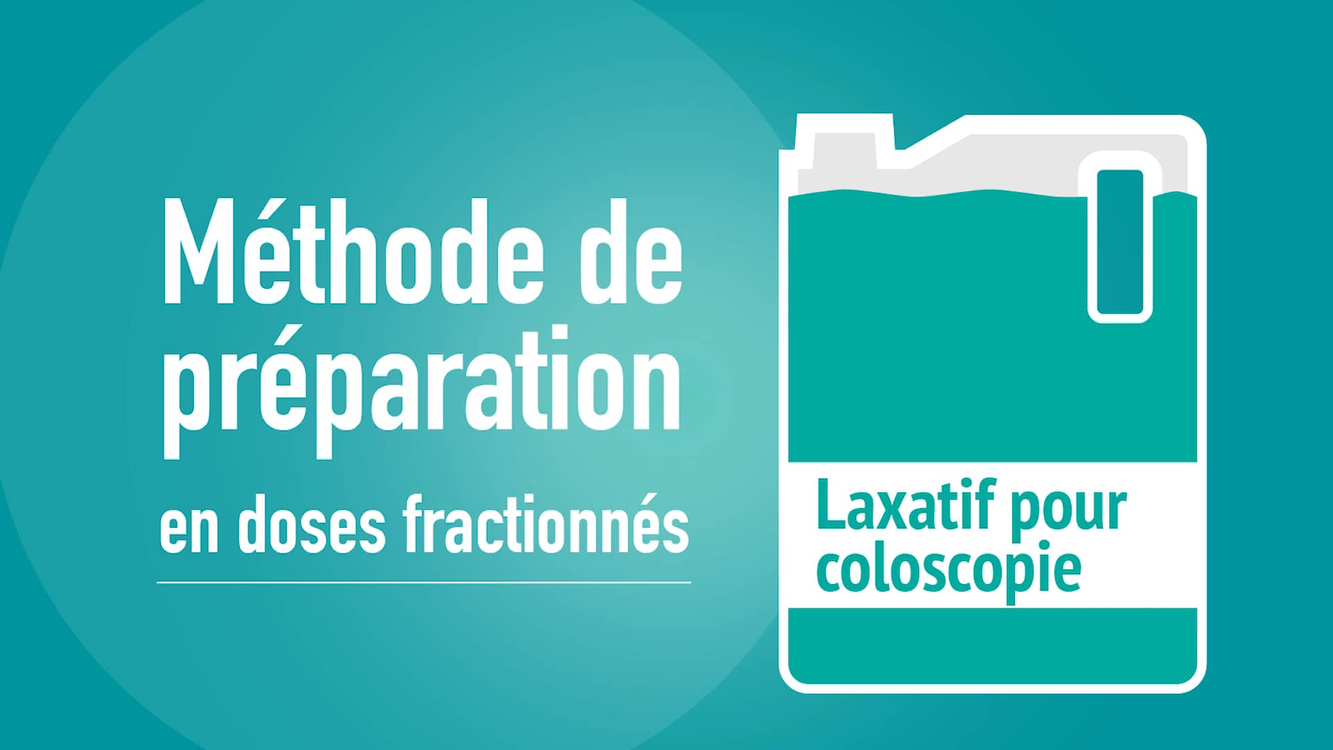 Instructions pour faciliter votre préparation en vue de la coloscopie on Vimeo