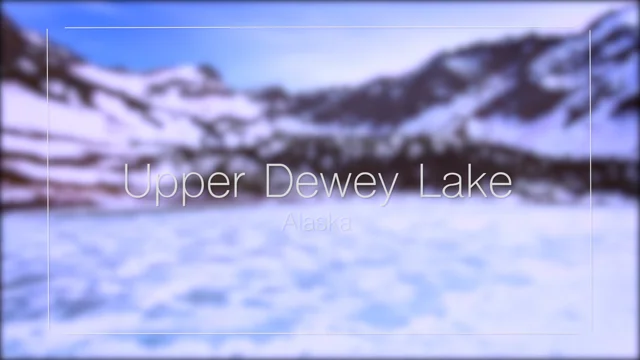 Upper Dewey Lake | DJI Phantom 4 (4k)