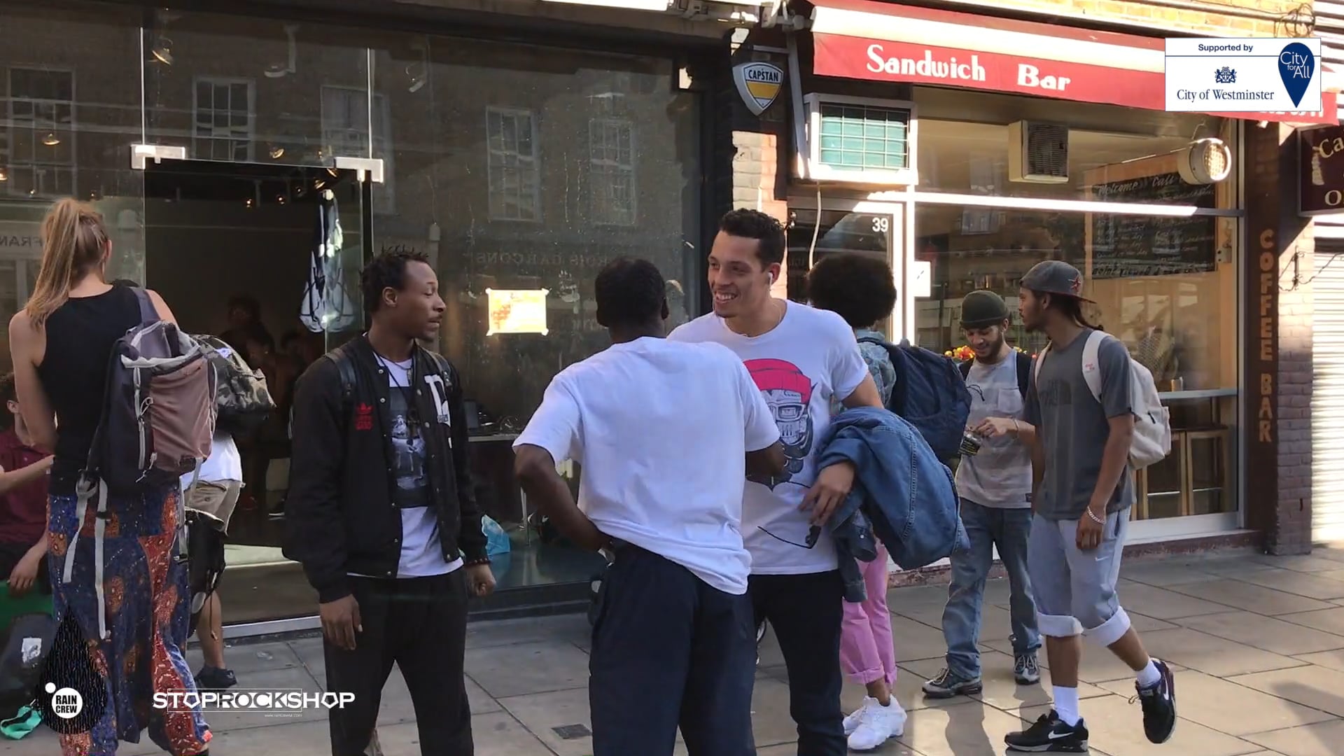 StopRockShop | Rain Crew | Free Pop-up Dance Classes and Battles