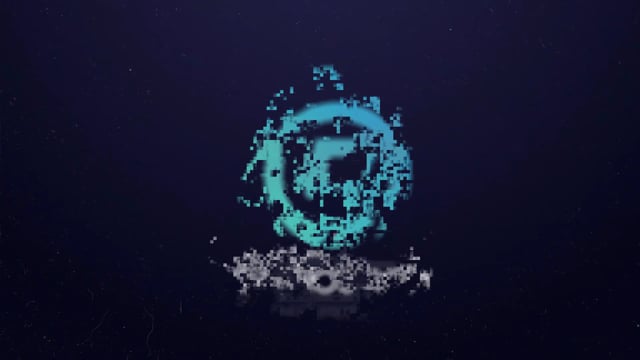 Je vais créer une intro vidéo par animer votre logo en style numérique