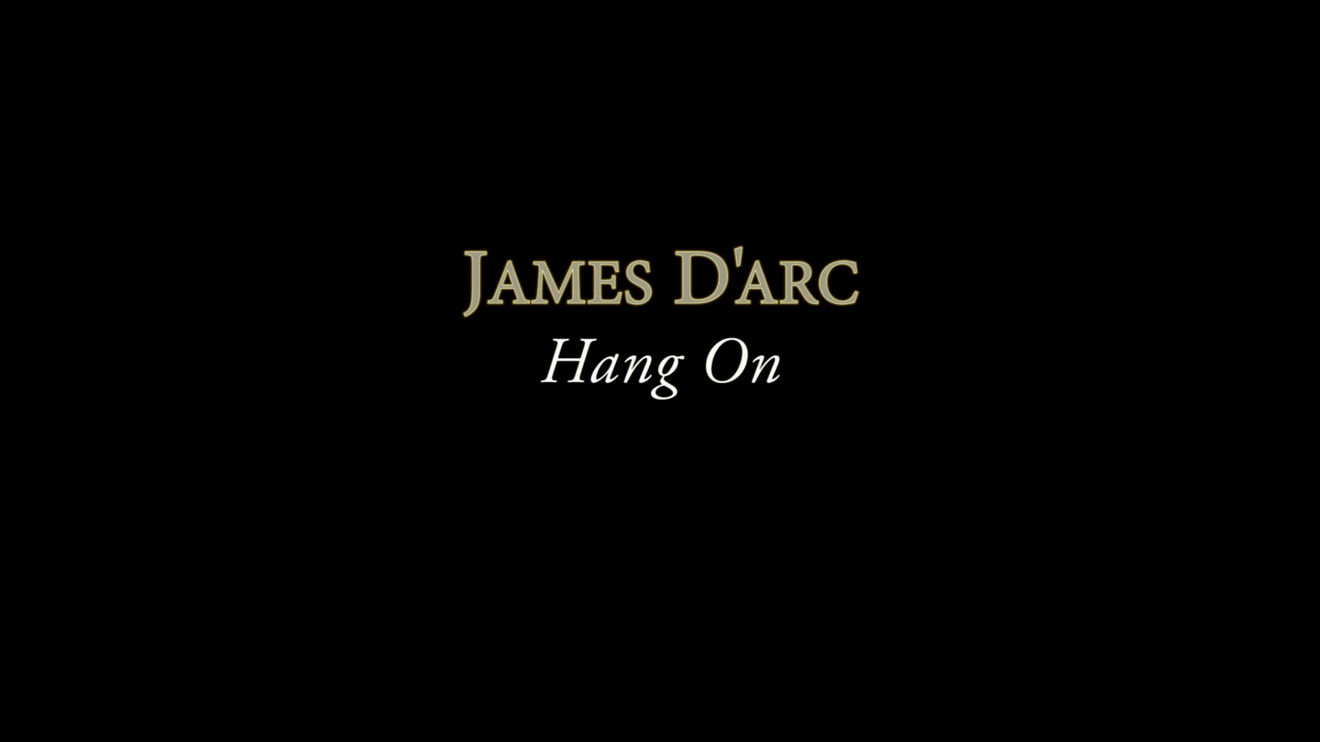 Hang On