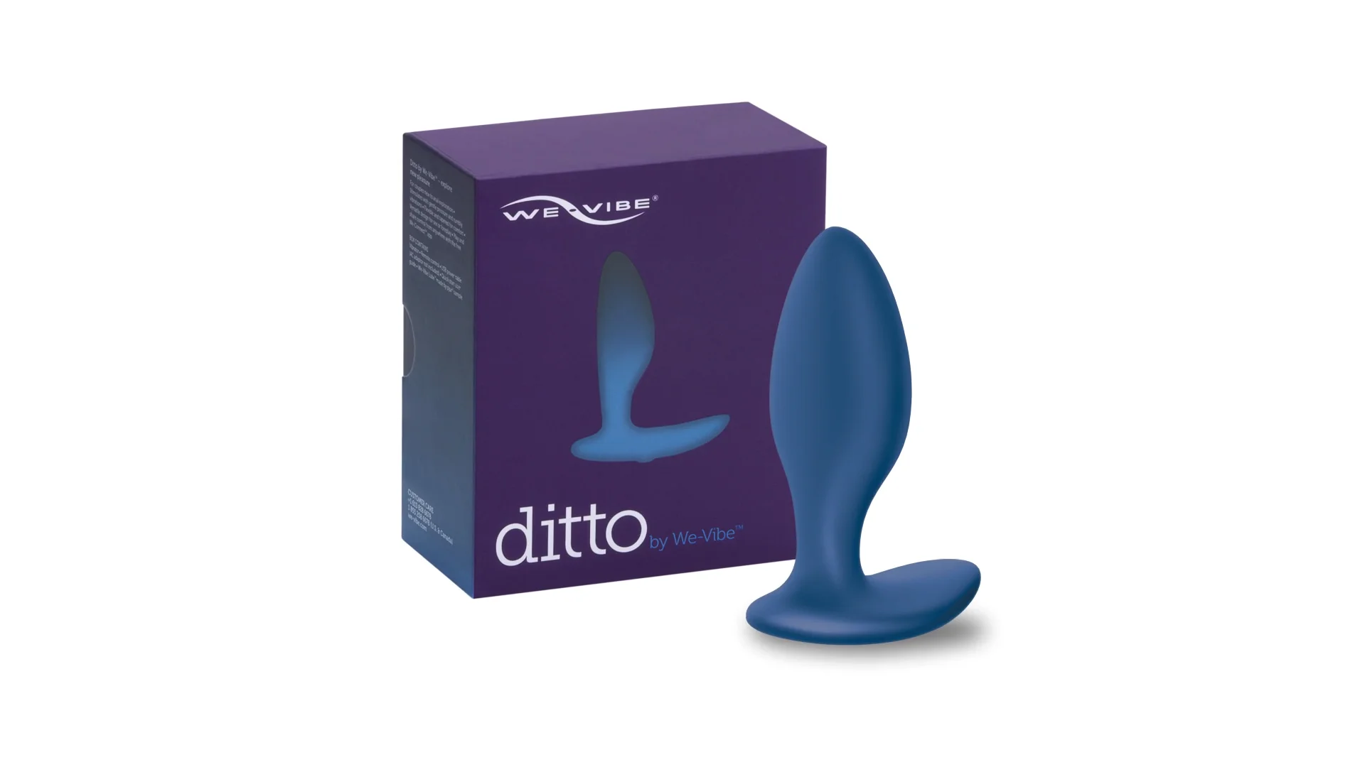 WE VIBE DITTO PURPLE ANAL VIBRATOR