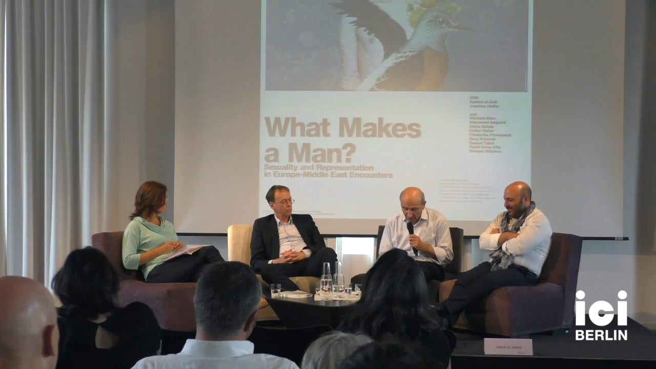 Discussion with Rashid al-Daif and Joachim Helfer