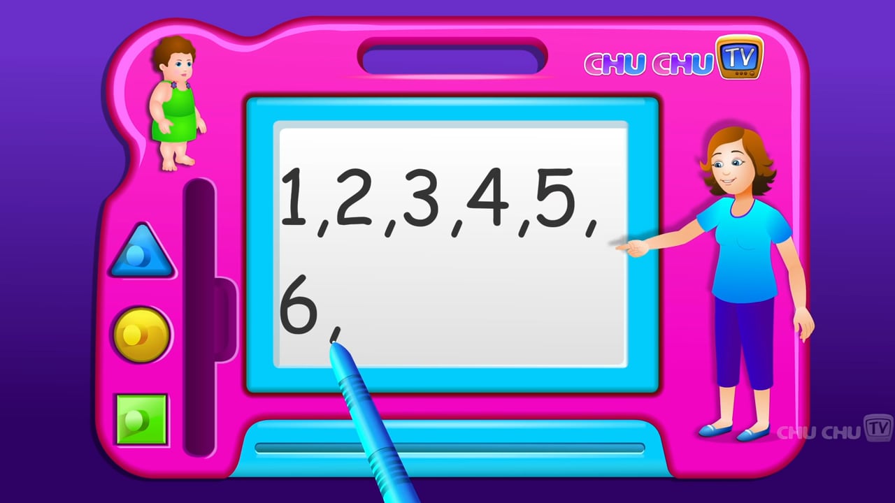 ChuChu TV Numbers Song - NEW Short Version - Number Rhymes For Children ...
