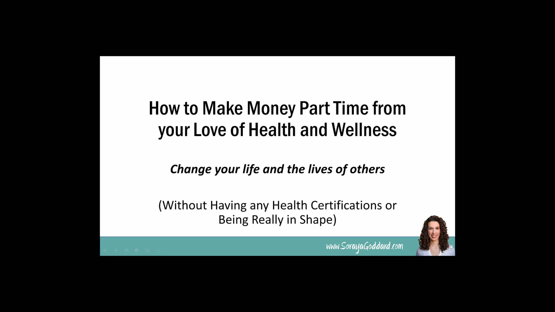 How to Make Money Part Time from your Love of Health and Wellness on Vimeo