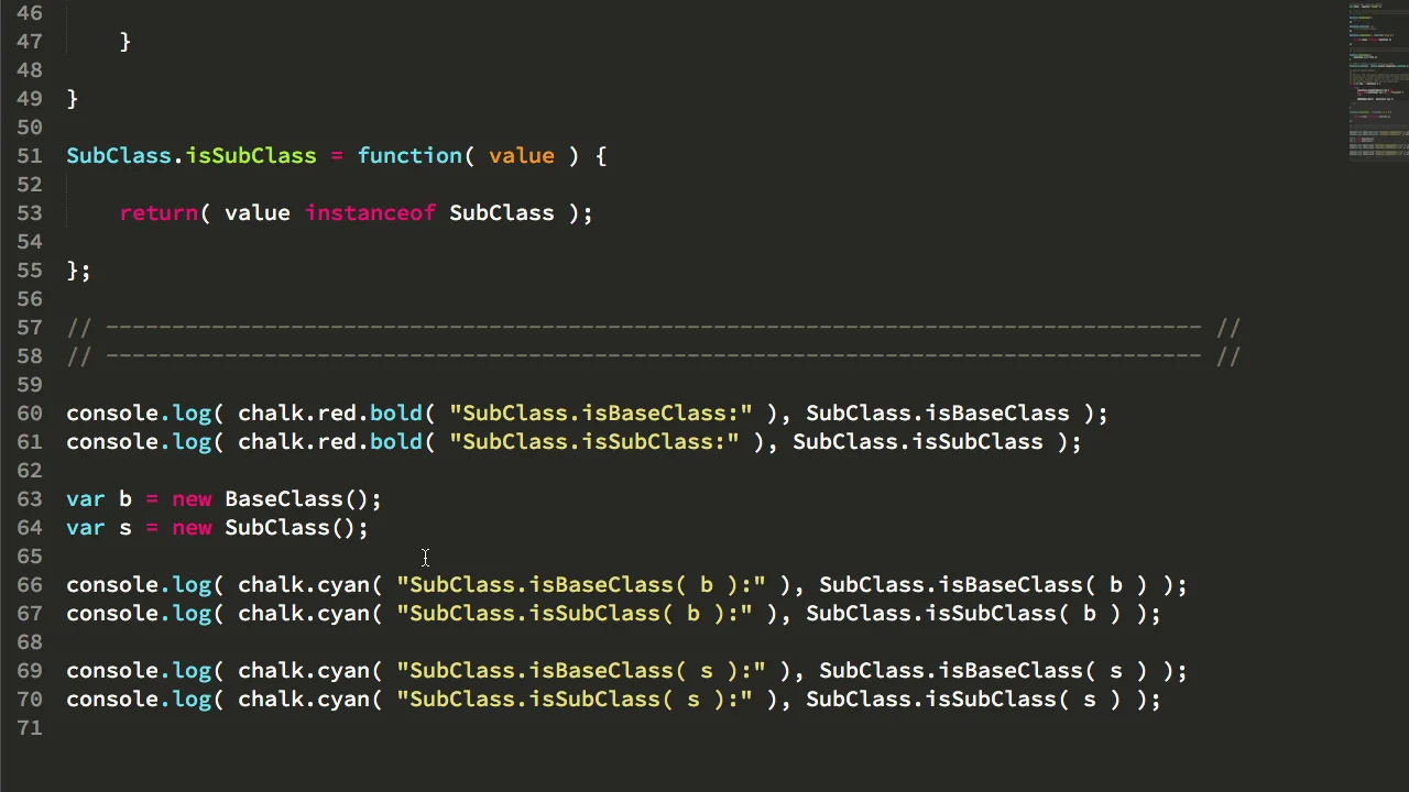 Static Methods Are Inherited When Using ES6 Extends Syntax In JavaScript  And Node.js