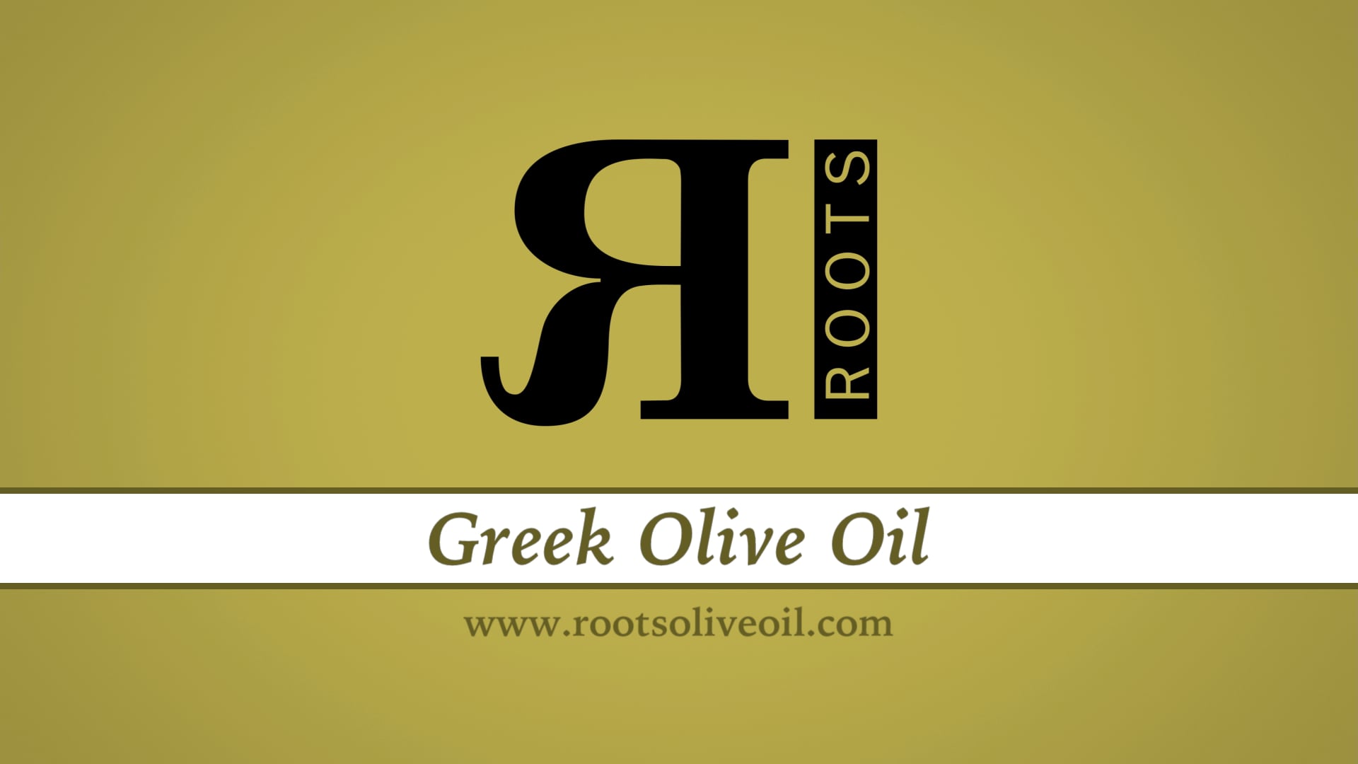 Roots - Greek Olive Oil